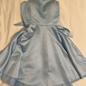 Light blue HOCO dress